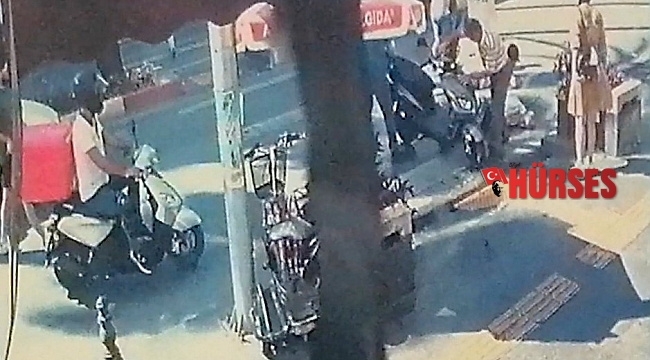 Motosikletin çarptığı yayaya ilk müdahale sağlık müdüründen geldi