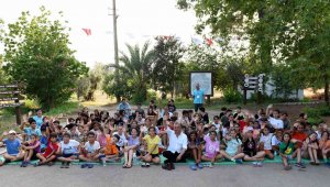 Muratpaşa'nın doğa kampına 968 çocuk katıldı