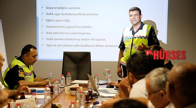 Otellerin personel servisi şoförlerine seminer