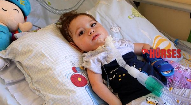 SMA'lı 13 aylık Aybars bebek, 3 kez kalp krizi geçirdi