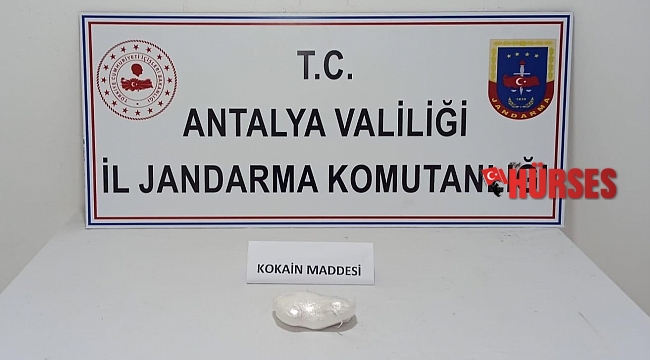 Valizden kokain çıktı