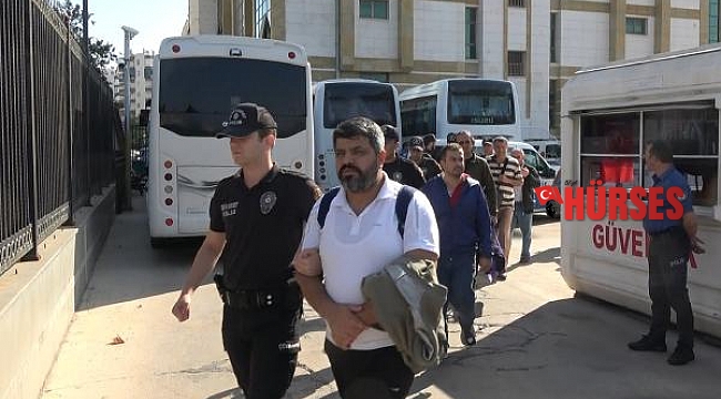 102 FETÖ şüphelisi adliyeye sevk edildi
