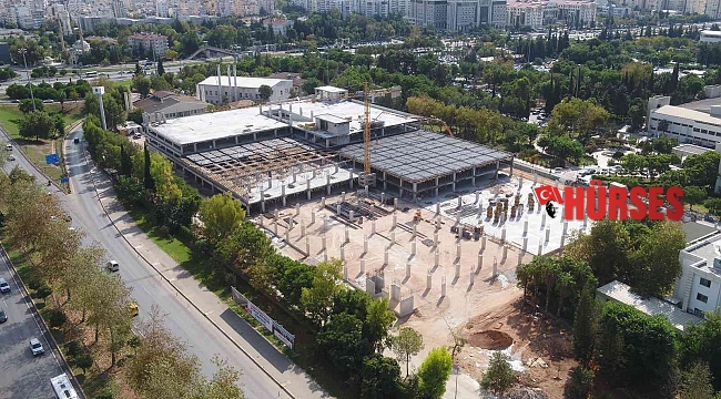 Akdeniz Üniversitesi Katlı Otopark Projesi hızla ilerliyor