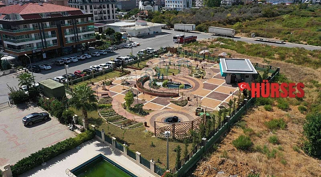 Alanya Belediyesi Akdeniz'in ilk terapi parkını tamamladı