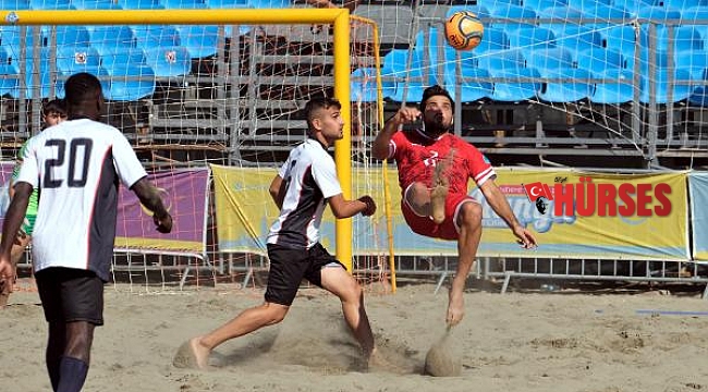 Alanya'da Plaj Futbolu Süper Final heyecanı