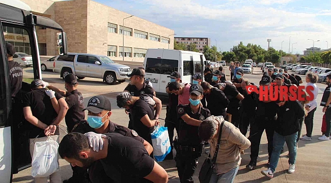 Antalya merkezli suç örgütü çökertildi: 44 gözaltı