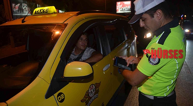 Antalya'da trafik ve asayiş uygulaması