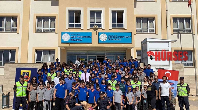 Antalya'dan jandarmadan 12 bin 500 öğrenciye trafik eğitimi