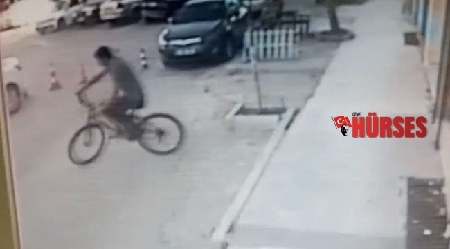 Arkadaşının menemen isteğini geri çeviremedi, bisikletinden oldu