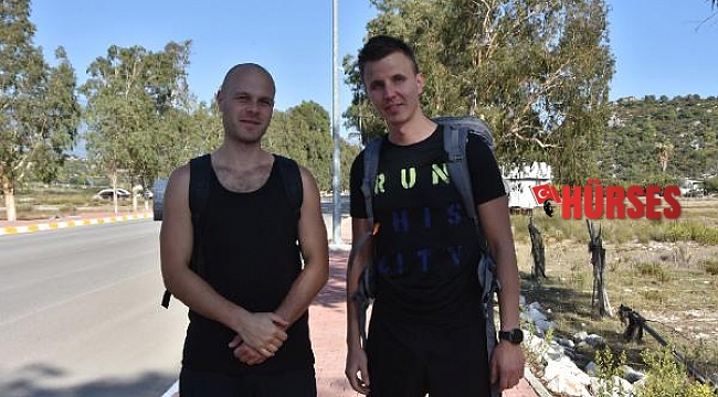 Belaruslu turist Likya Yolu'nda ikinci kez yürüyecek