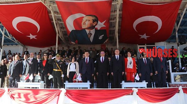 Burdur'da 29 Ekim coşku ile kutlandı