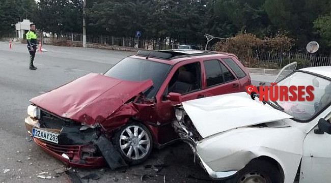 Burdur'da kaza: 3 yaralı