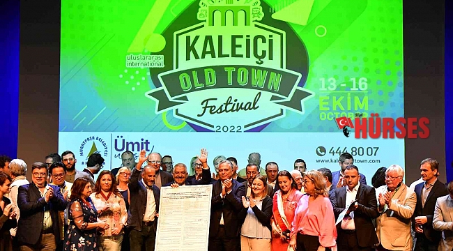 Kaleiçi'nden dünyaya mesaj