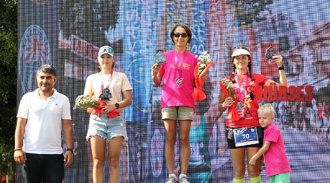 Kaş Yarı Maratonu'nda madalyalar Türk ve Rus sporcuların
