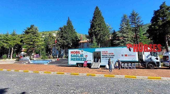 Kepez'in Mobil Sağlık Merkezi Antalya'nın doğu ilçelerinde
