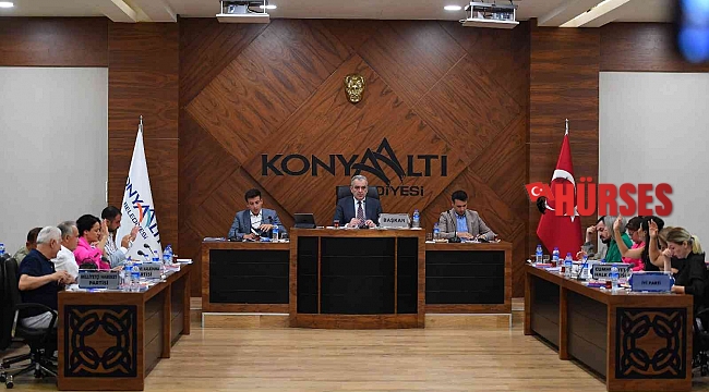 Konyaaltı'nın 2023 bütçesi onaylandı