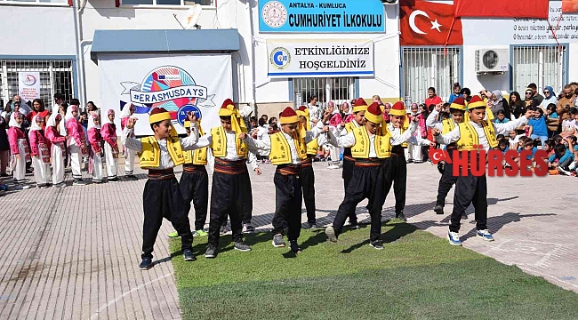Kumluca'da 'Oynamayan Kalmasın' etkinliği renkli görüntüler oluşturdu