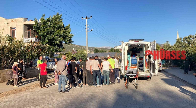 Otomobile arkadan çarpan motosikletin sürücüsü yaralandı