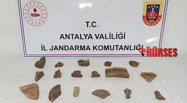 Sit alanındaki kaçak kazıya suçüstü