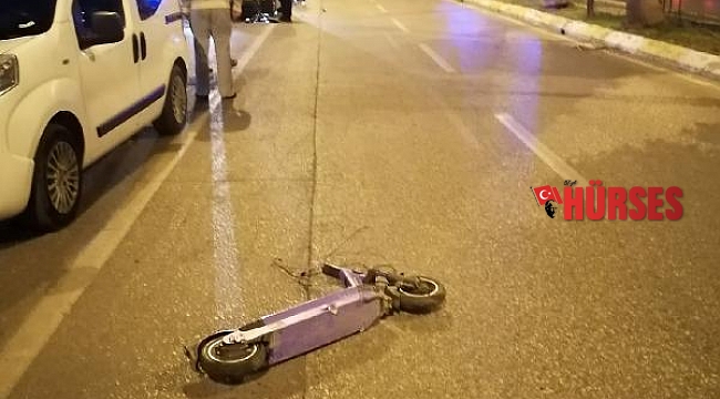 Skuterdeki liseli 2 arkadaşın öldüğü kazada 53 metre fren izi