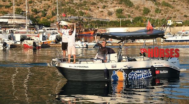 Usta oltalar Alanya'da yarıştı