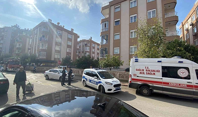 5 katlı binadaki yangın korkuttu