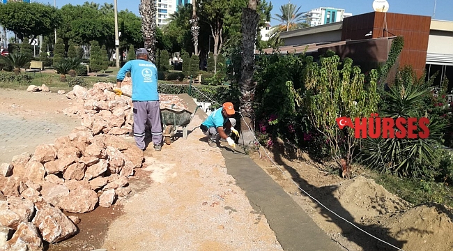 Alanya'da yaklaşan kış öncesi altyapı çalışmaları hız kazandı