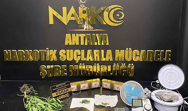 Antalya emniyetinden sokak satıcılarına operasyon