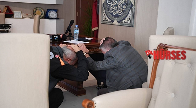 Antalya'da çök, kapan, tutun ve tahliye tatbikatı