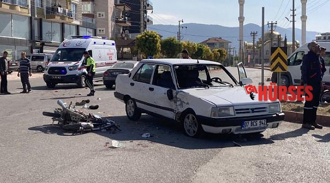 Bucak'ta kaza: 2 yaralı