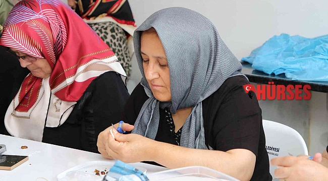 El Sanatları Kurs Merkezinde ilk kurs verildi