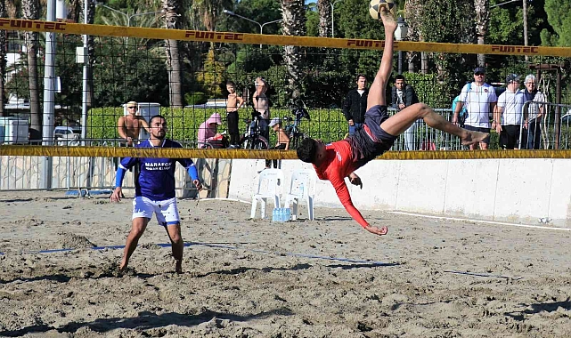 Footvolley Dünya Kulüpler Kupası Alanya'da başladı