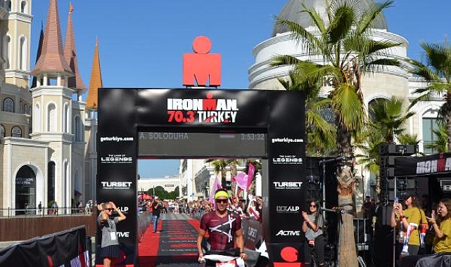 Ironman Türkiye'de erkeklerde Soloduha, kadınlarda Matthews şampiyon oldu