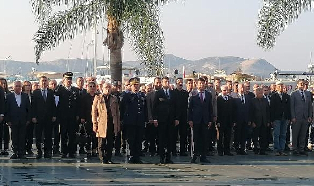 Kaş'ta Atatürk anıldı