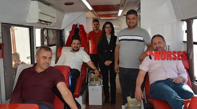 Korkuteli'de kan bağış kampanyası