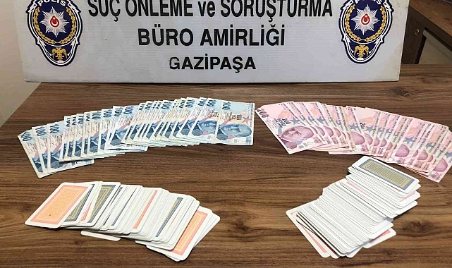 Kumar oynadığı tespit edilen 20 kişiye, 36 bin 380 lira para cezası uygulandı
