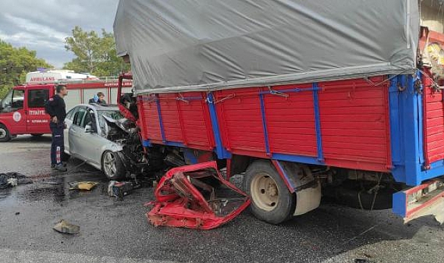 Oğlunun cenazesini almaya giderken kazada hayatını kaybetti