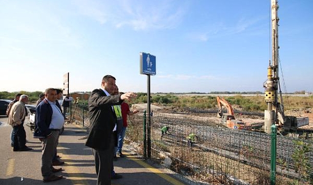 Patara Köprüsü'nde ilk kazma vuruldu