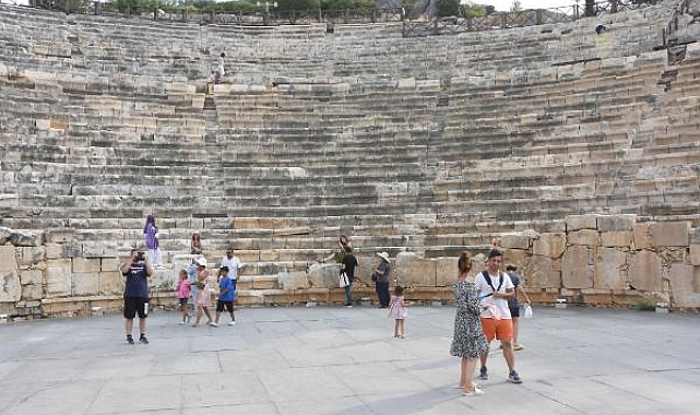 Patara ve Xanthos'ta ziyaretçi yoğunluğu