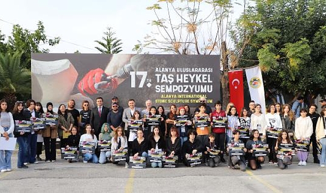 Alanya Uluslararası Taş Heykel Sempozyumu sona erdi