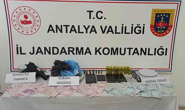Alanya'da uyuşturucu operasyonu: 7 gözaltı