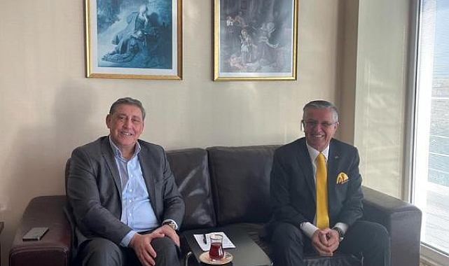 Başkan Topaloğlu, Karaer ile bir araya geldi