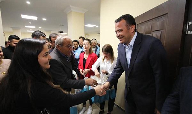 Başkan Ulutaş, belediye çalışanlarının yeni yılını kutladı