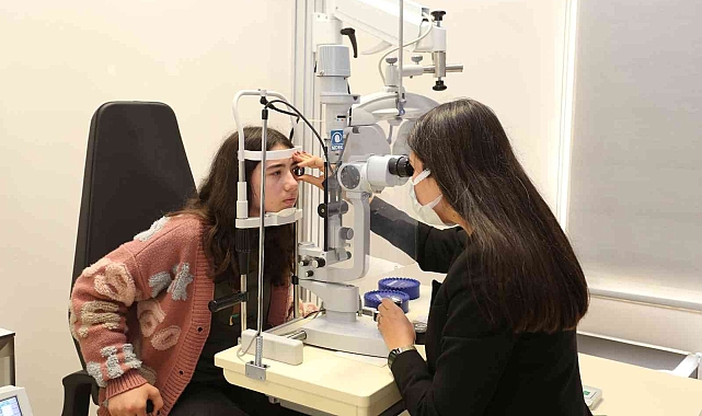 Belediye Sağlık Merkezi'nden 31 bin 461 kişiye göz sağlığı hizmeti