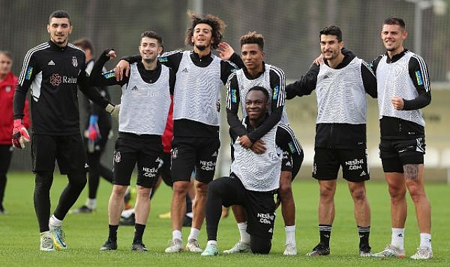 Beşiktaş taktik çalıştı