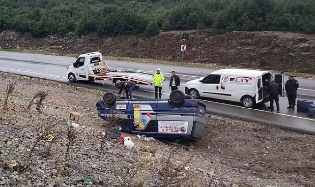 Çubukbeli'nde kaza: 1 ölü, 5 yaralı