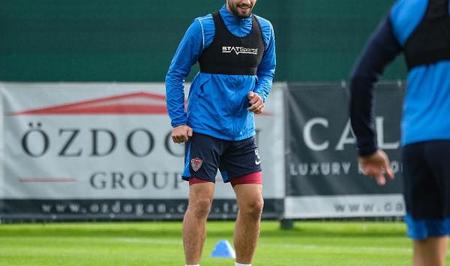 Hatayspor'da Burak Bekaroğlu ilk idmanına çıktı
