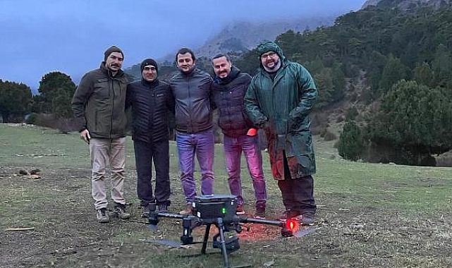 Hava araçlarıyla yaban hayvan envanteri yapılıyor