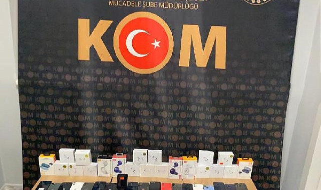 Kaçak telefon operasyonu