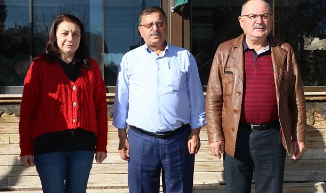 Kacır ve Takımcı'dan Toptaş'a ziyaret